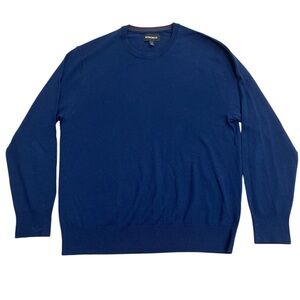 Slim Fit Extra Fine Merino Wool Crewneck Pullover Sweater
